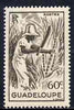 Guadeloupe 1947 Cutting Sugar Cane 60c brown unmounted mint, SG 214*