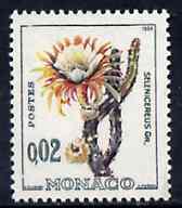 Monaco 1960 Selenicereus 2c from Plants set, SG 676 unmounted mint*