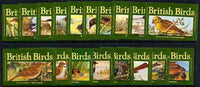 Match Box Labels - complete set of 18 Britsh Birds superb unused condition (Duchy Match Co)