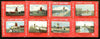 Match Box Labels - complete set of 8 Dutch Windmills superb unused condition (Dutch)