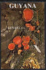 Guyana 1988 Mushrooms $5 m/sheet (Sarcoscy coccinea) very fine cto used