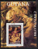 Guyana 1989 Christmas $2.55 (The Sacred Family by Rubens) m/sheet very fine cto used