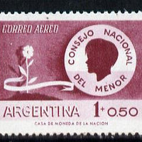 Argentine Republic 1958 Child Welfare 1p + 50c unmounted mint, SG915