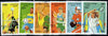 Cambodia 1996 Atlanta Olympic Games (3rd issue) perf set of 6 fine cto used, SG 1495-1500*