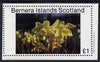 Bernera 1982 Flowers #07 imperf,souvenir sheet (£1 value) unmounted mint