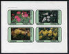 Eynhallow 1982 Flowers #09 imperf,set of 4 values (10p - 75p) unmounted mint
