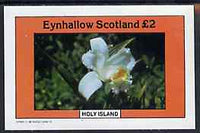 Eynhallow 1982 Flowers #10 imperf,deluxe sheet (£2 value) unmounted mint