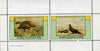 Staffa 1982 Birds #42 (Eagle & Red Throat) perf set of 2 values (40p & 60p) unmounted mint