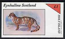 Eynhallow 1982 Wild Cats #2 imperf,souvenir sheet (£1 value) unmounted mint
