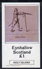 Eynhallow 1982 Shooting imperf souvenir sheet (£1 value Ready To Fire) unmounted mint