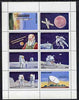 Nagaland 1972 Space complete perf set of 8 unmounted mint