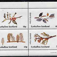 Eynhallow 1981 Trees (Fruits & Berries) perf,set of 4 values (10p to 75p) unmounted mint