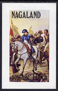 Nagaland 1972 Napoleon imperf souvenir sheet (1ch value) unmounted mint