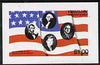 Eynhallow 1976 USA Bicentenary (US Presidents & Flag) imperf souvenir sheet unmounted mint