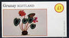 Grunay 1982 Flowers #01 imperf souvenir sheet (£1 value) unmounted mint