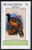 Bernera 1982 Curassow imperf deluxe sheet (£2 value) unmounted mint