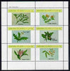 Bernera 1982 Plants #2 (Mistletoe, Thorn Apple, etc) perf set of 6 values (15p to 75p) unmounted mint