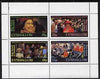 Eynhallow 1986 Queen's 60th Birthday perf set of 4 (10p, 12p, 18p & 35p) unmounted mint