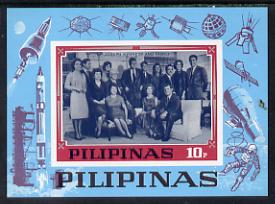 Philippines 1968 Kennedy Family 10p m/sheet (unissued) unmounted mint, See note after SG 1071