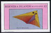 Bernera 1982 Kites (Delta Wing Kite) imperf,deluxe sheet (£2 value) unmounted mint