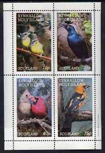 Eynhallow 1981 Birds #19 perf,set of 4 values (10p to 75p) unmounted mint