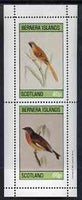 Bernera 1981 Birds #01 perf,set of 2 values complete (40p & 60p) unmounted mint