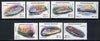 Madagascar 1994 Ships unmounted mint set of 7, Mi 1752-58