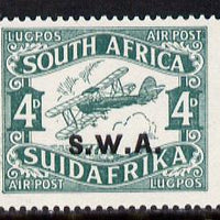 South West Africa 1930 Air 4d (later printing) unmounted mint, SG 70b