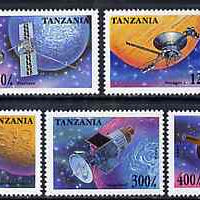 Tanzania 1994 Space Research unmounted mint set of 7, SG 2050-56, Mi 2017-23