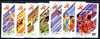 Vietnam 1990 Asian Games complete IMPERF set of 7 very fine cto used (from very limited printing) Mi 2204-10B*