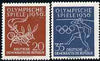 Germany - East 1956 Olympic Games unmounted mint set of 2, SG E277-78