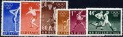 Bulgaria 1956 Melbourne Olympic Games unmounted mint set of 6, SG 1028-33, Mi 996-1001