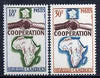 Cameroun 1964 French, African & Malagasy Co-operation unmounted mint set of 2, SG 373-74