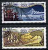 Russia 1991 Bering's & Chirkov's Expeditions set of 2 very fine cto used, SG 6275-76, Mi 6221-22*