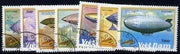 Vietnam 1990 'Helvetia 90' Stamp Exhibition (Airships) complete set of 7 fine cto used, SG 1430-36*