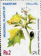 Pakistan 1998 Medicinal Plants 2R (Thornapple, Jimson Weed) unmounted mint SG 1037
