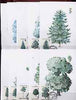 Rumania 1994 Trees the set of 10 maximum-cards each with the appropriate stamps and each with special illustrated 'leaf' cancellation