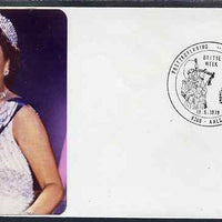 Belgium 1978 British Week illustrated cover with special cancellation showing a Piper