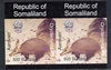 Somaliland 1997 Aardvark 500 SL (from Animal def set) unmounted mint imperf pair