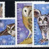 Bulgaria 1992 Owls complete set of 6 unmounted mint, SG 3892-97, Mi 4032-37*