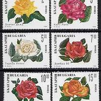 Bulgaria 1994 Roses complete set of 6 unmounted mint, SG 3990-95, Mi 4138-43*