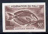 Mali 1960 Surgeon Fish 30f unmounted mint imperf colour trial proof (several different combinations available but price is for ONE) as SG 8