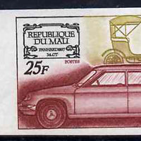 Mali 1969 French Motor Industry 25f (Panhard) IMPERF from limited printing, as SG 188