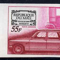Mali 1969 French Motor Industry 55f (Renault) IMPERF from limited printing, as SG 190