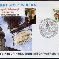 Austria 1980 Illustrated cover for Robert Stolz Commemoration with special cancel