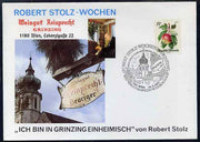 Austria 1980 Illustrated cover for Robert Stolz Commemoration with special cancel