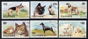 Philippines 1979 Cats & Dogs set of 6 cto used, SG 1539-44*