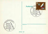 Postmark - West Berlin 1967 postcard with special cancellation for Space Travel & Space Research in the USA, illustrated with Rocket & Initials HOG (Hermann Oberth Society)