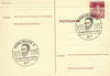 Postmark - West Berlin 1970 8pfg postal stationery card with special cancellation for 75th Anniversary of Röntgen X-Rays illustrated with Portrait of Röntgen