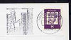 Postmark - West Berlin 1967 postcard with special machine cancellation of Himmelsthür illustrated with Father Christmas answering Children's Letters (Himmelsthür is German for 'Heaven's Door')